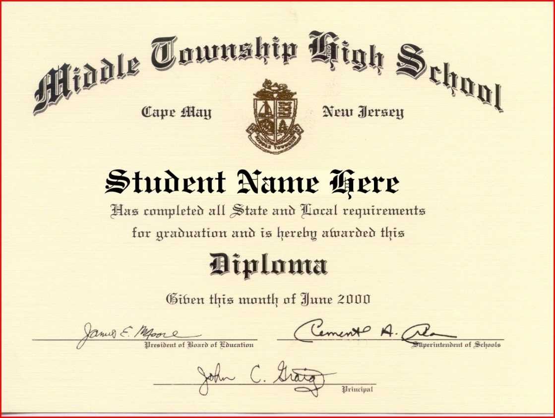 Certificate Templates | Health | High School Diploma, Free With College Graduation Certificate Template