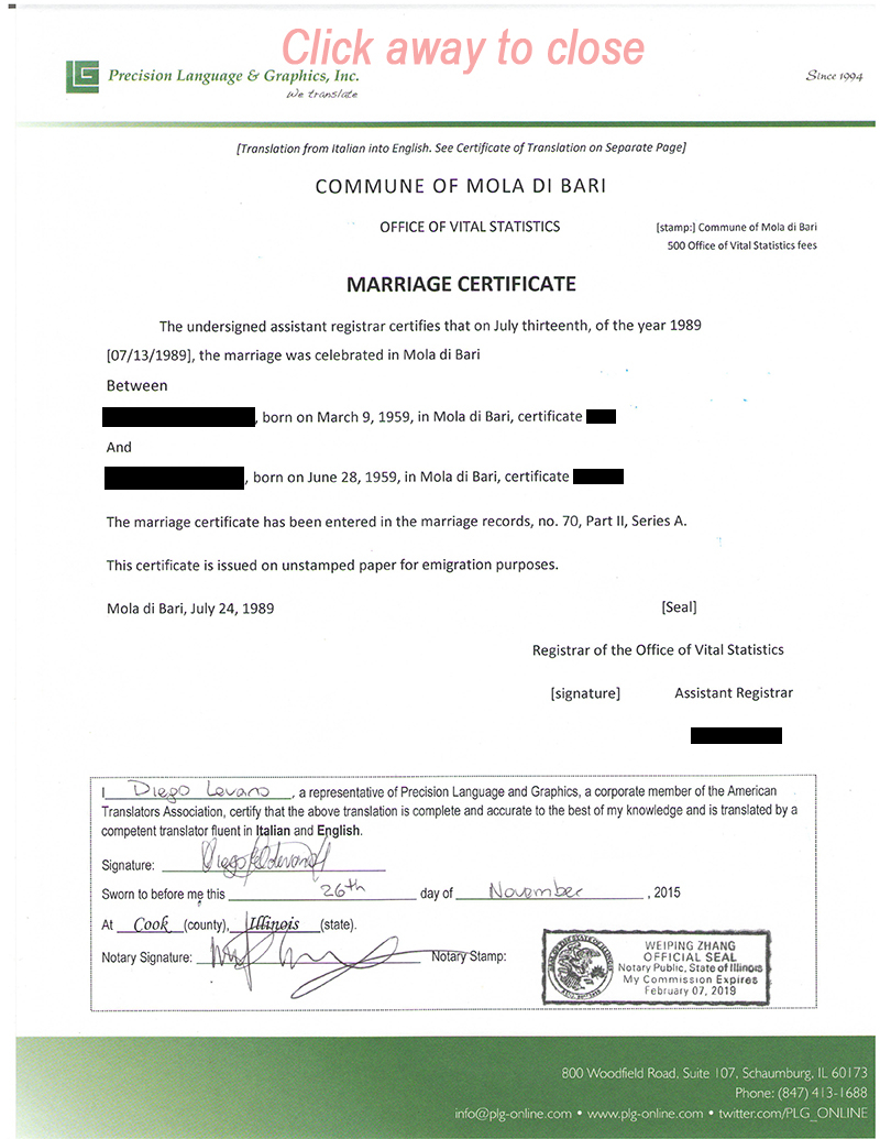Certificate Templates: Marriage And Divorce Certificate Regarding Marriage Certificate Translation From Spanish To English Template