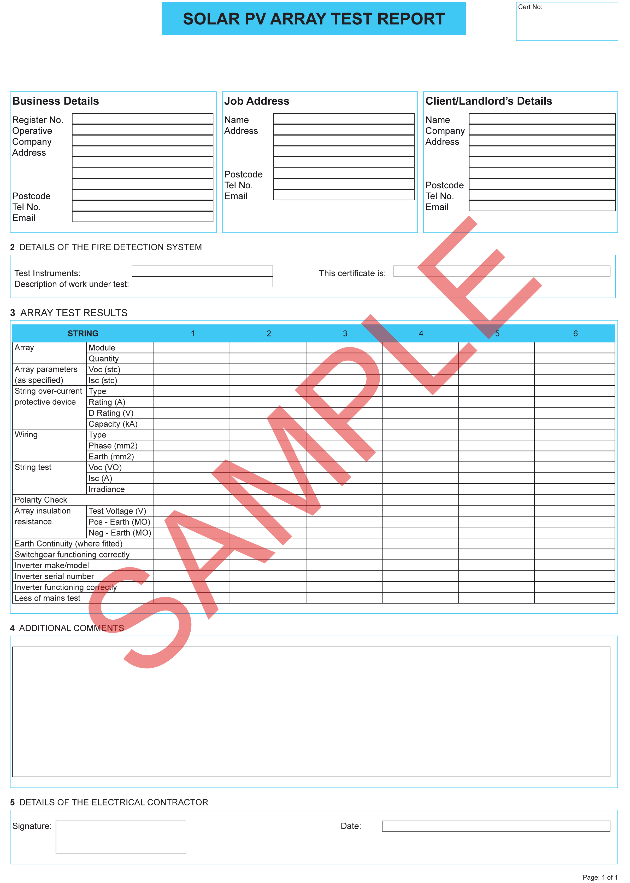 Certificates | Everycert For Hydrostatic Pressure Test Report Template