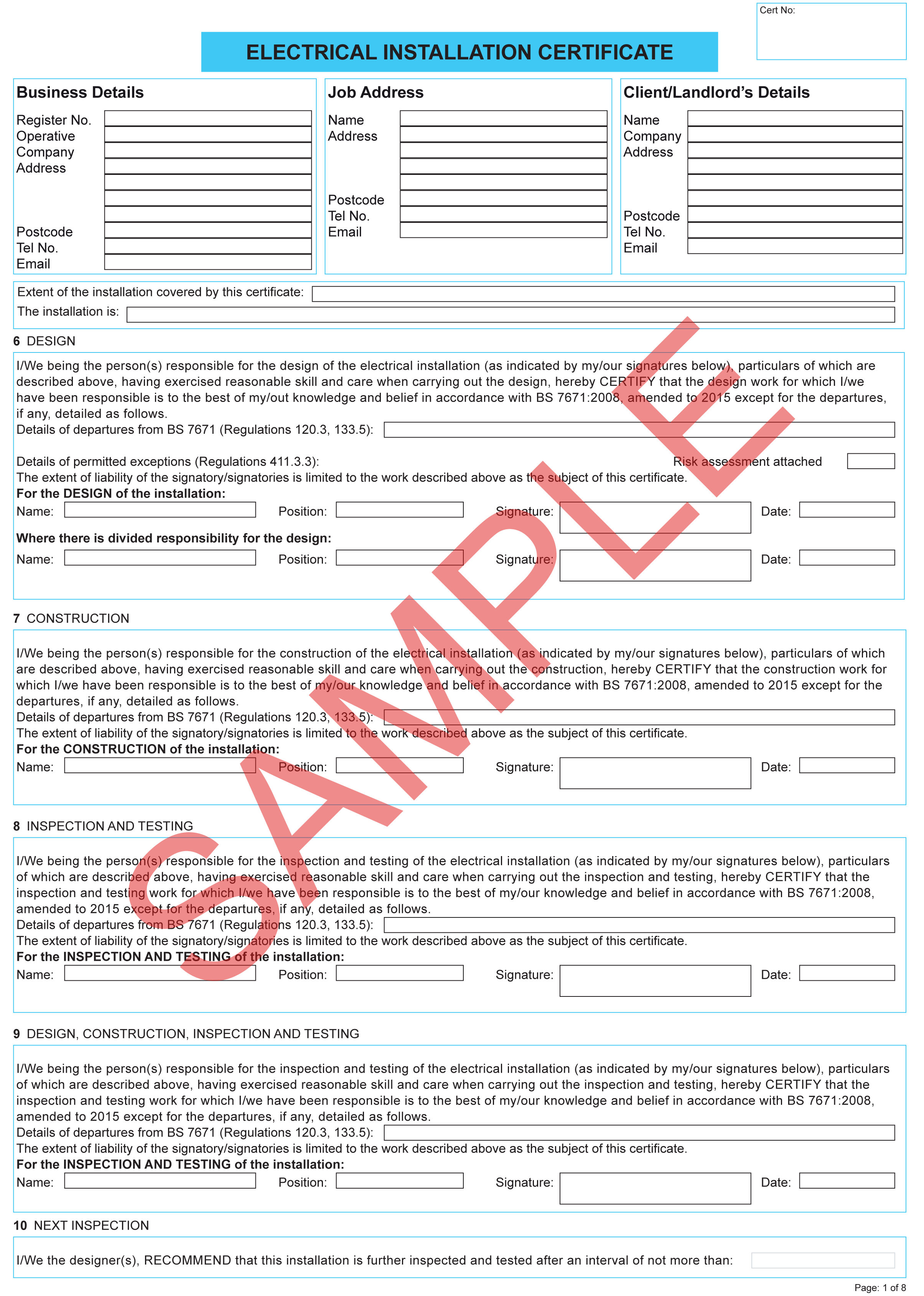 Certificates | Everycert Pertaining To Certificate Of Inspection Template