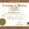Certificates: Latest Ordination Certificate Template Example For Ordination Certificate Template
