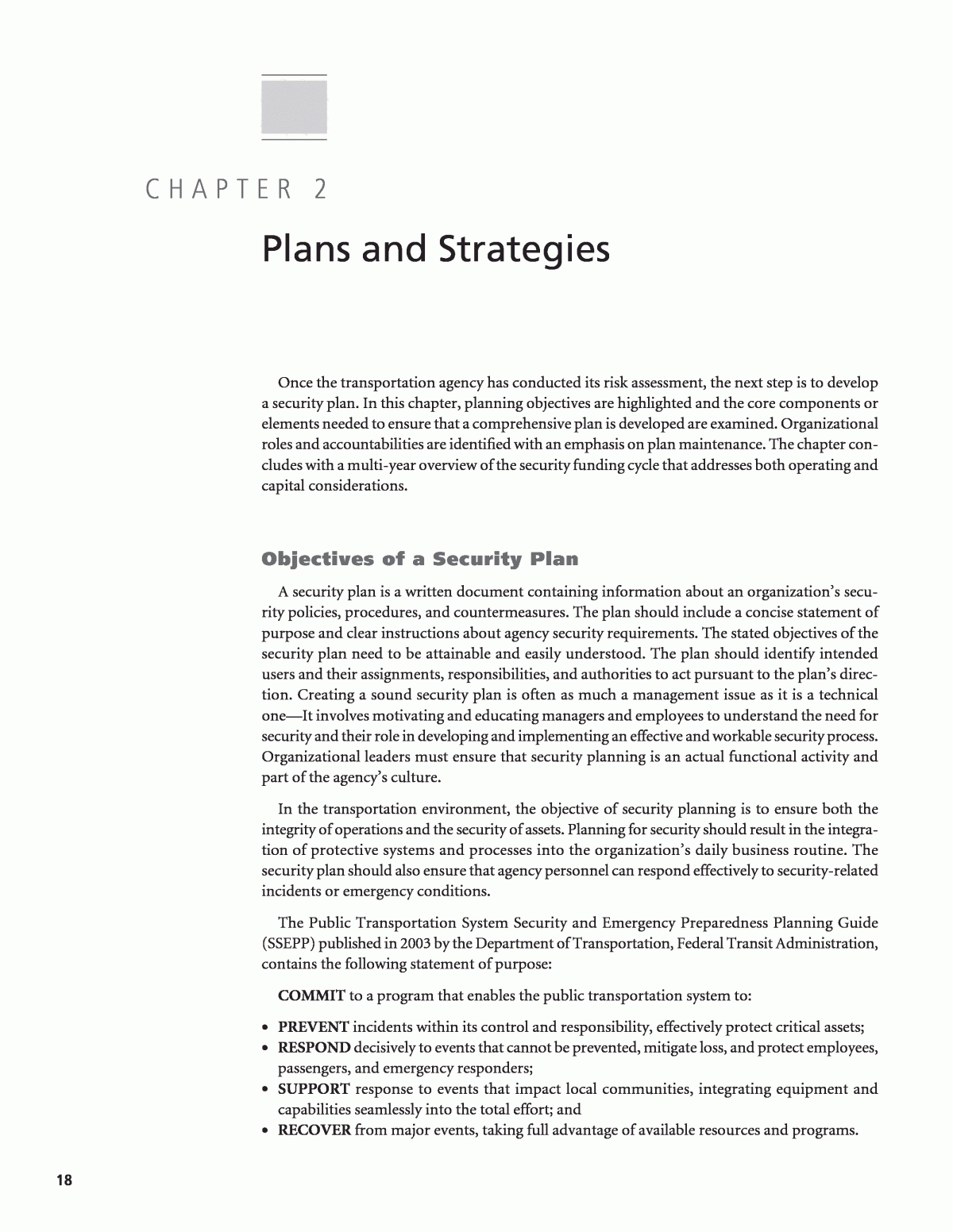 Chapter 2 – Plans And Strategies | Security 101: A Physical Intended For Physical Security Risk Assessment Report Template