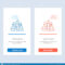 Chemical, Dope, Lab, Science Blue And Red Download And Buy In Dope Card Template