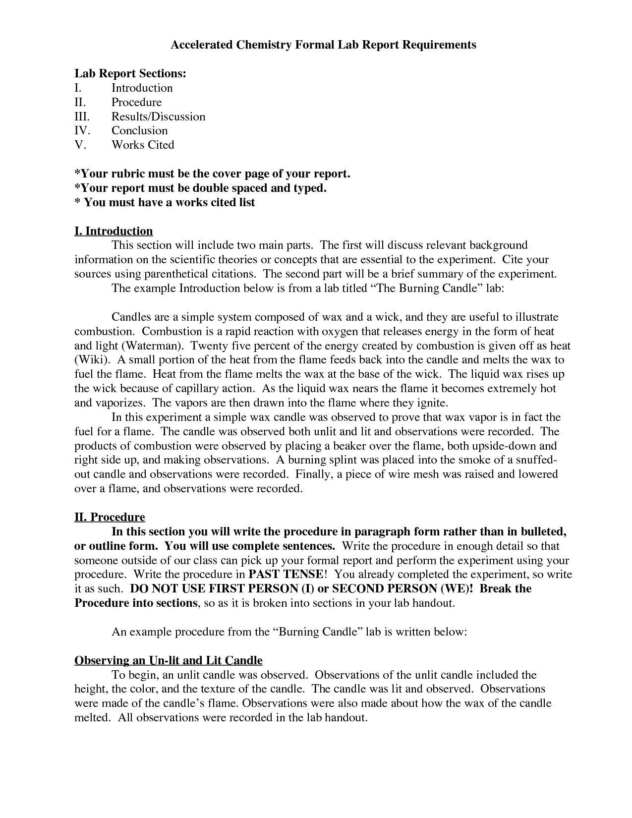 Chemistry Lab Report Format Amulette – Resume Samples Intended For Lab Report Template Chemistry