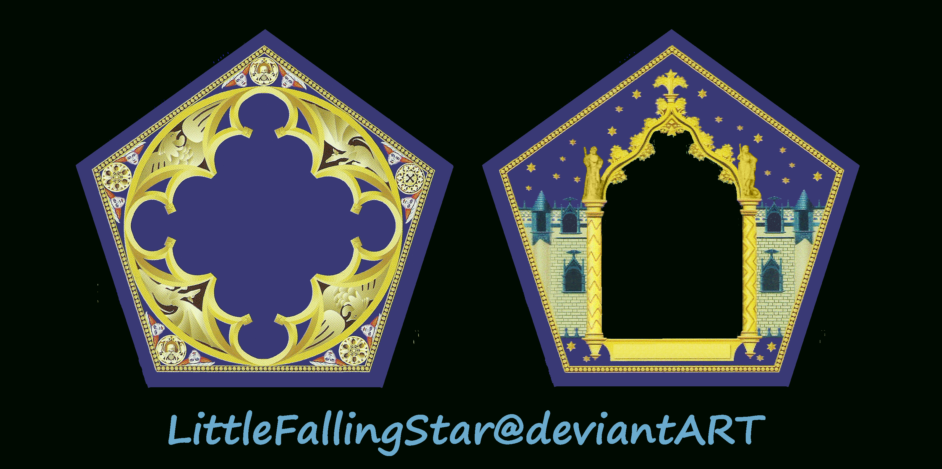 Chocolate Frog Cardlittlefallingstar.deviantart On With Chocolate Frog Card Template