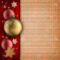 Christmas Card Template – Baulbles, Stars And Blank Space For.. Within Blank Christmas Card Templates Free