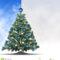 Christmas Card Template – Xmas Tree And Blank Space For Text Intended For Blank Christmas Card Templates Free