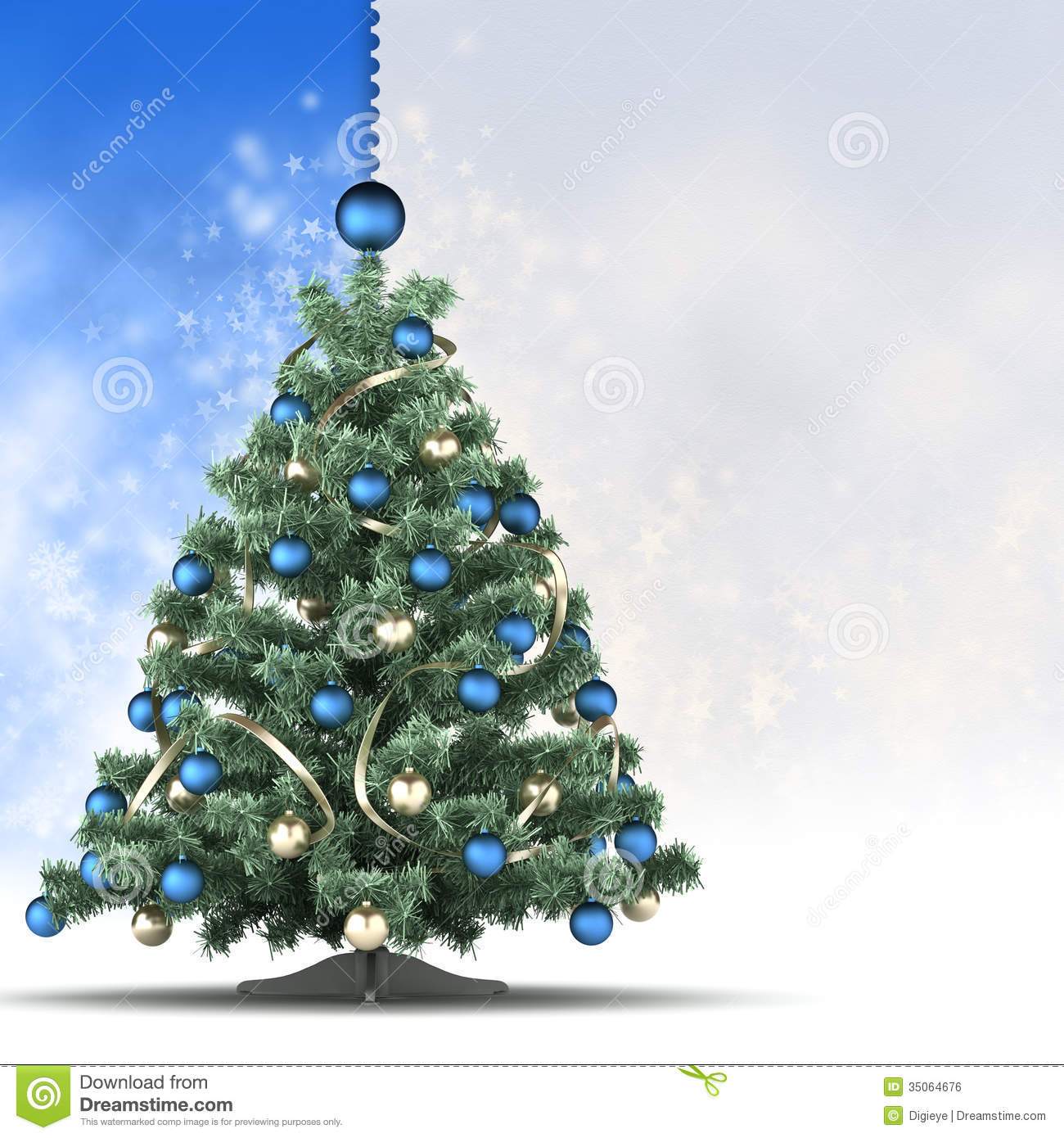 Christmas Card Template - Xmas Tree And Blank Space For Text Intended For Blank Christmas Card Templates Free