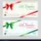 Christmas Gift Card Or Gift Voucher Template Throughout Free Christmas Gift Certificate Templates