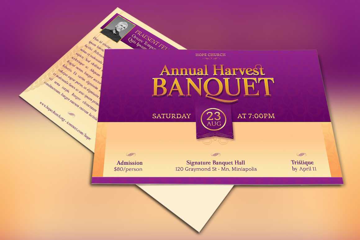 Church Banquet Invitation Templategodserv Designs Throughout Church Invite Cards Template