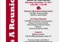 Class Reunion Invitations | Invitations | Class Reunion throughout Reunion Invitation Card Templates