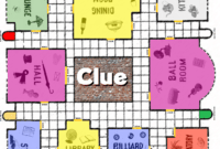 Clue Game Board Printable | Birthday - Spy Detective Mystery inside Clue Card Template