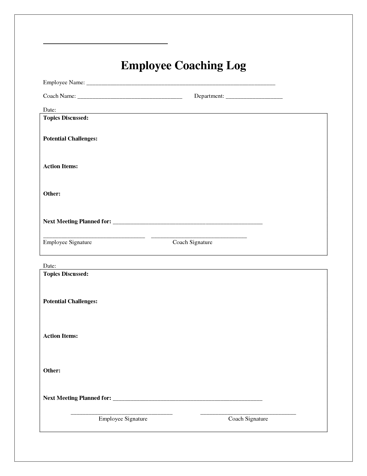 Coaching Log Template – Google Search | Coaching | Coaching With Coaches Report Template