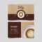 Coffee Shop Business Card Design Template. In Coffee Business Card Template Free