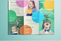 Colorful School Brochure - Tri Fold Template | Download Free for Play School Brochure Templates