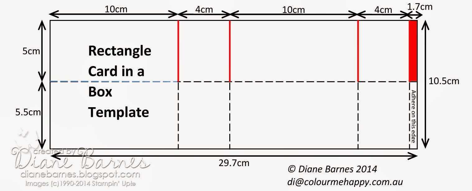 Colour Me Happy: Flower Shop Long Card In A Box (With Template) For Pop Up Box Card Template