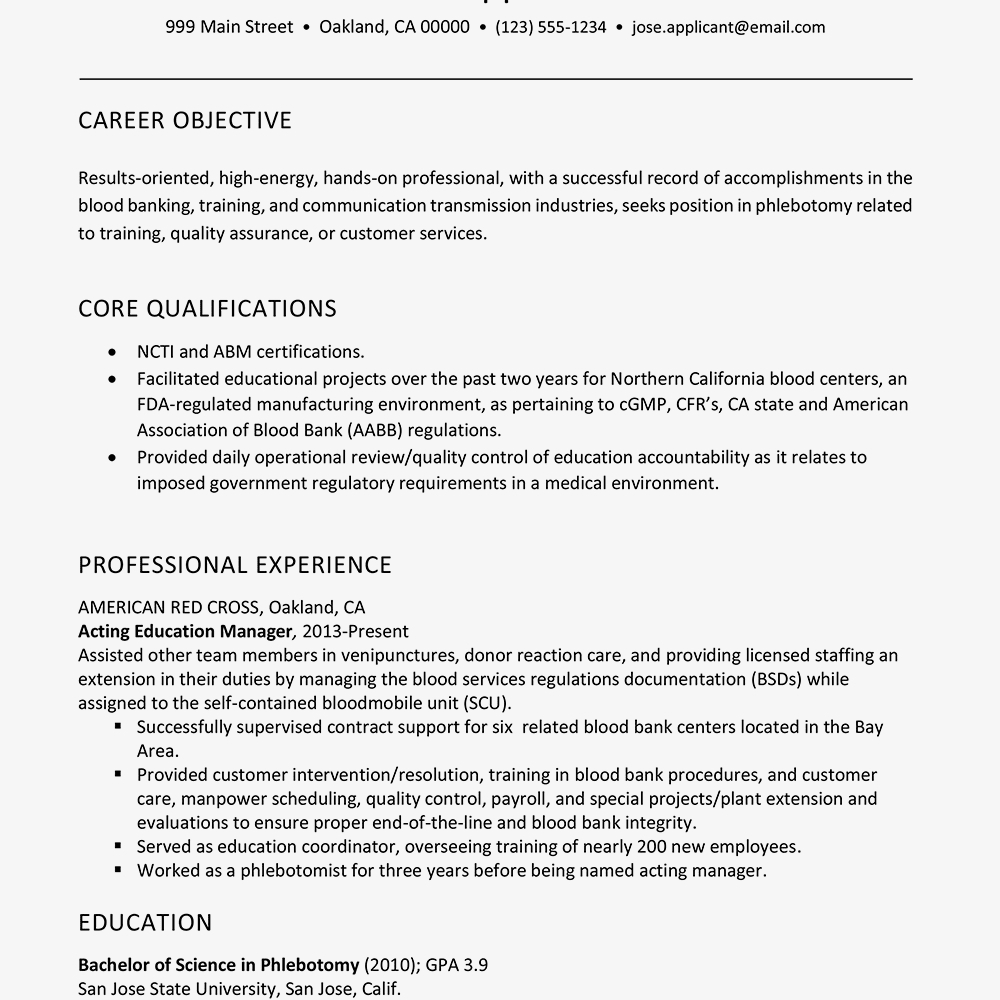 Combination Resume Template And Example Intended For Combination Resume Template Word