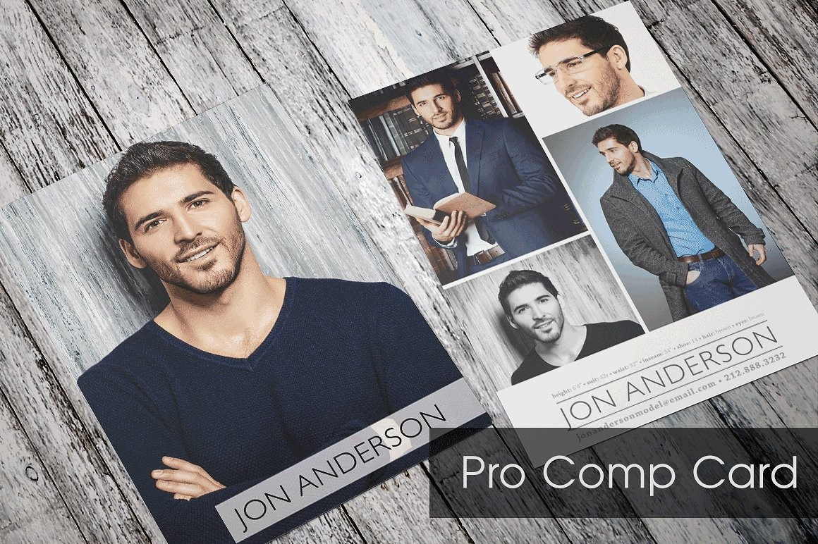 Comp Card For Models And Actors Made Easy Sedcard24 Com Free With Model Comp Card Template Free