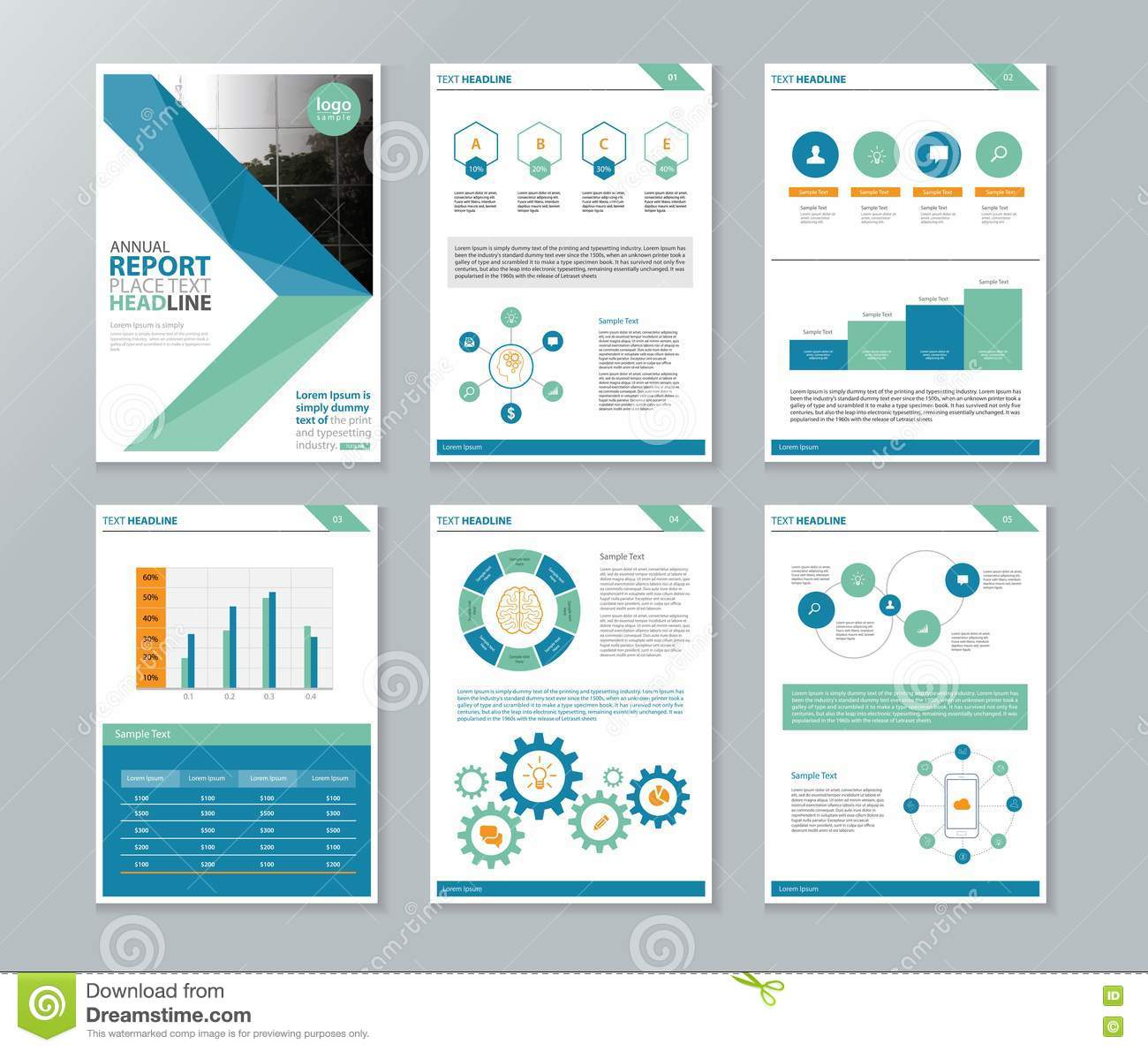 Company Profile ,annual Report , Brochure , Flyer, Page Pertaining To Word Annual Report Template