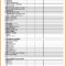 Condo Expenses Spreadsheet Personal Monthly Expense Report With Regard To Cleaning Report Template
