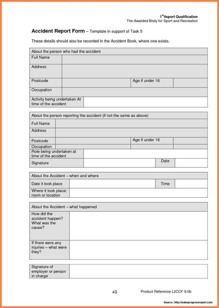Ncr Report Template