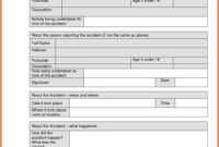 Construction Accident Report Form Sample | Work | Report regarding Itil Incident Report Form Template
