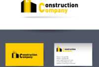 Construction Company Business Card Template within Construction Business Card Templates Download Free