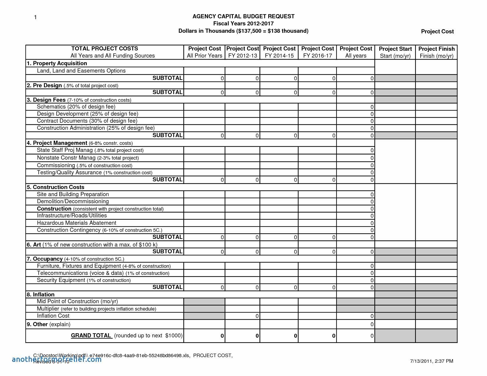 Construction Cost Report Template Excel – Spreadsheet Throughout Construction Cost Report Template