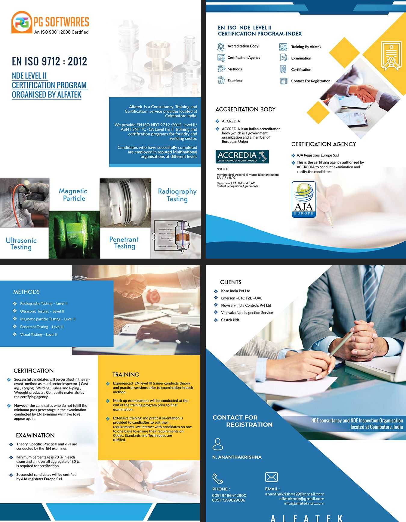 Consultancy, Training Company – Brochure Design #brochure In Training Brochure Template