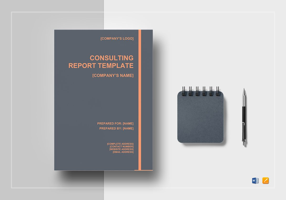 Consulting Report Template Throughout Consultant Report Template