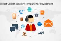 Contact Center Industry Powerpoint Template in Powerpoint Templates For Communication Presentation