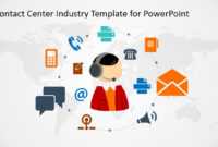 Contact Center Industry Powerpoint Template in Powerpoint Templates For Communication Presentation