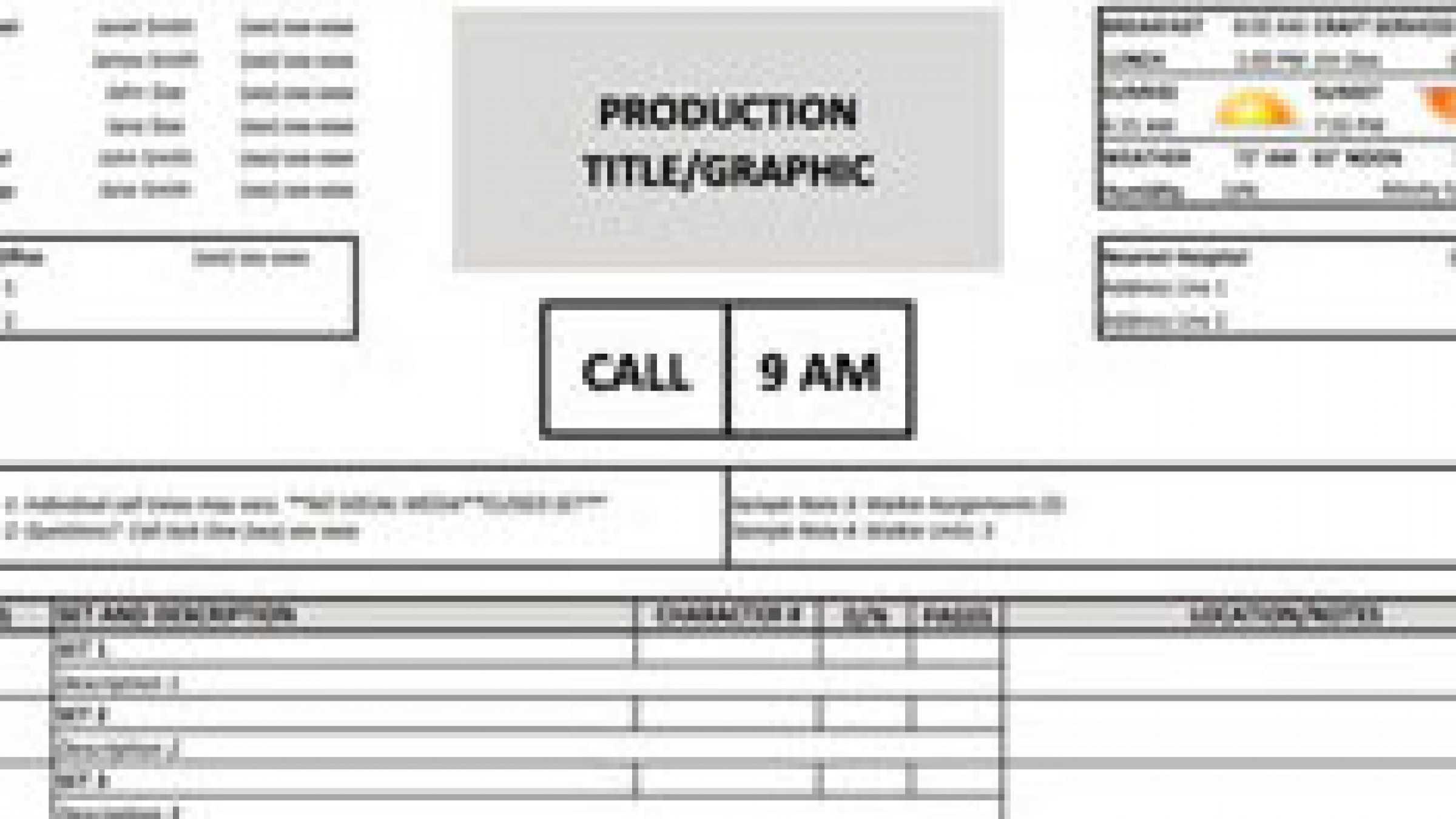 Contact Spreadsheet Template – Corto.foreversammi Within Film Call Sheet Template Word