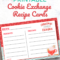 Cookie Exchange Recipe Card Template – Atlantaauctionco Throughout Cookie Exchange Recipe Card Template