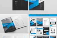 Cool Indesign Annual Corporate Report Template | Report inside Free Annual Report Template Indesign