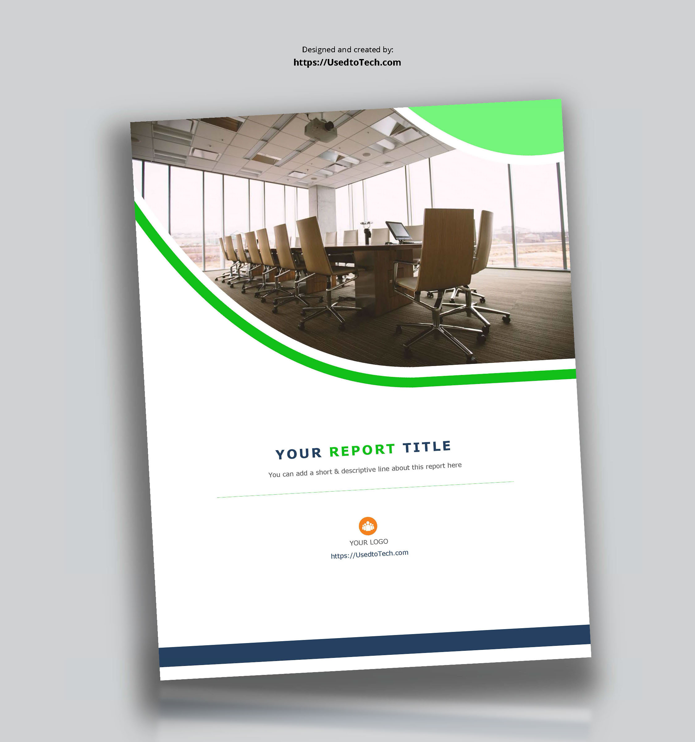 Corporate Report Design Template In Microsoft Word – Used To In Microsoft Word Templates Reports