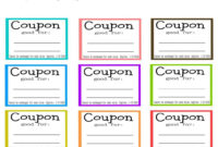 Coupon Template Word | Template | Diy Gifts For Mom within Coupon Book Template Word