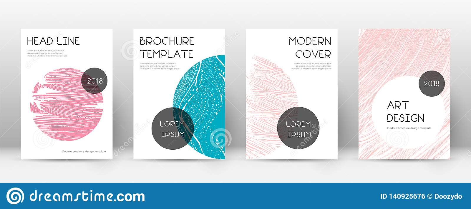 Cover Page Design Template. Trendy Brochure Layout Stock Throughout Fancy Brochure Templates