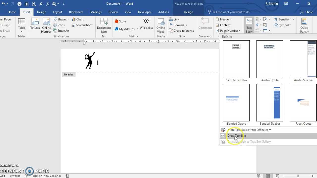 Create A Letterhead Template In Microsoft Word 2016 Within How To Save A Template In Word