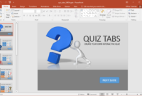 Create A Quiz In Powerpoint With Quiz Tabs Powerpoint Template with regard to Powerpoint Quiz Template Free Download