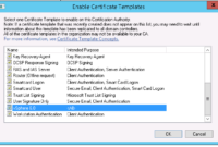 Creating A Vsphere 6 Certificate Template In Active with Workstation Authentication Certificate Template