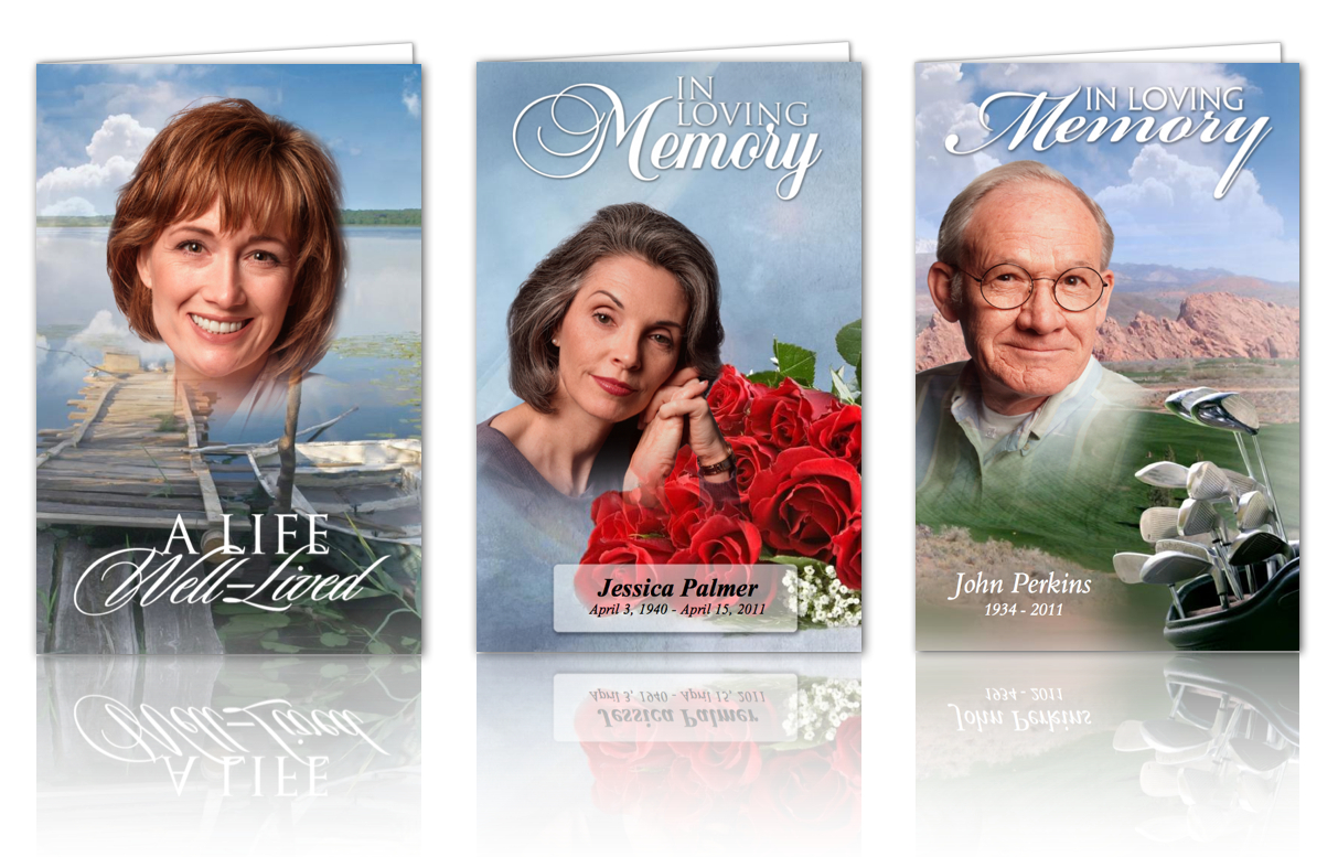 Creating An Exclusive Memorial Program Template Within Memorial Cards For Funeral Template Free