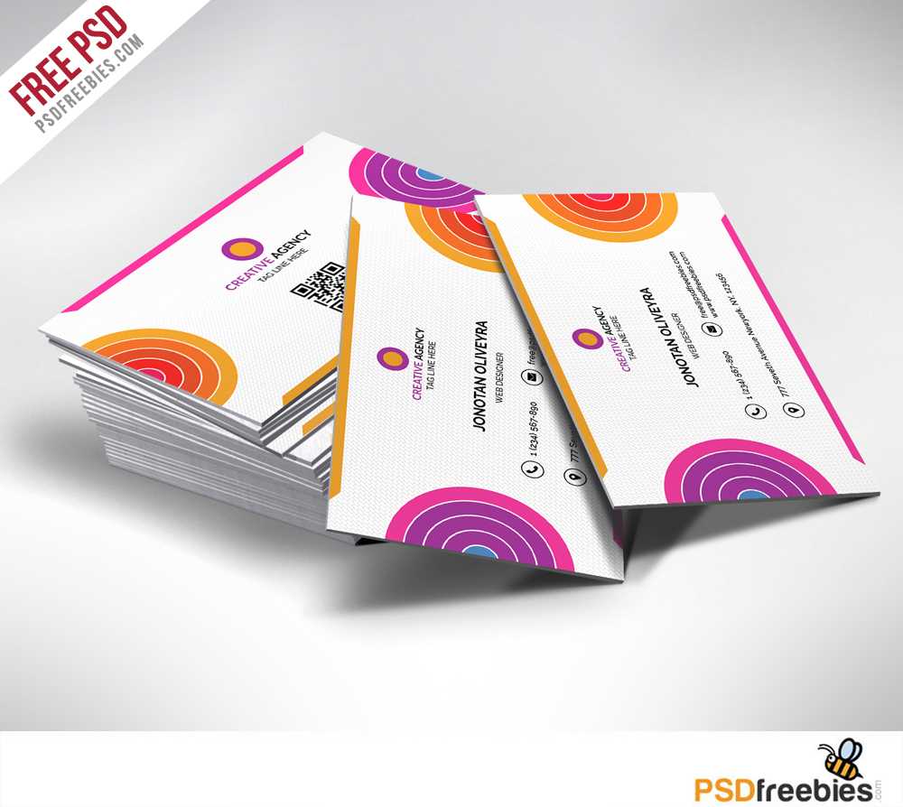 Creative And Colorful Business Card Free Psd | Psdfreebies intended for Creative Business Card Templates Psd Creative And Colorful Business Card Free Psd | Psdfreebies Intended For Creative Business Card Templates Psd