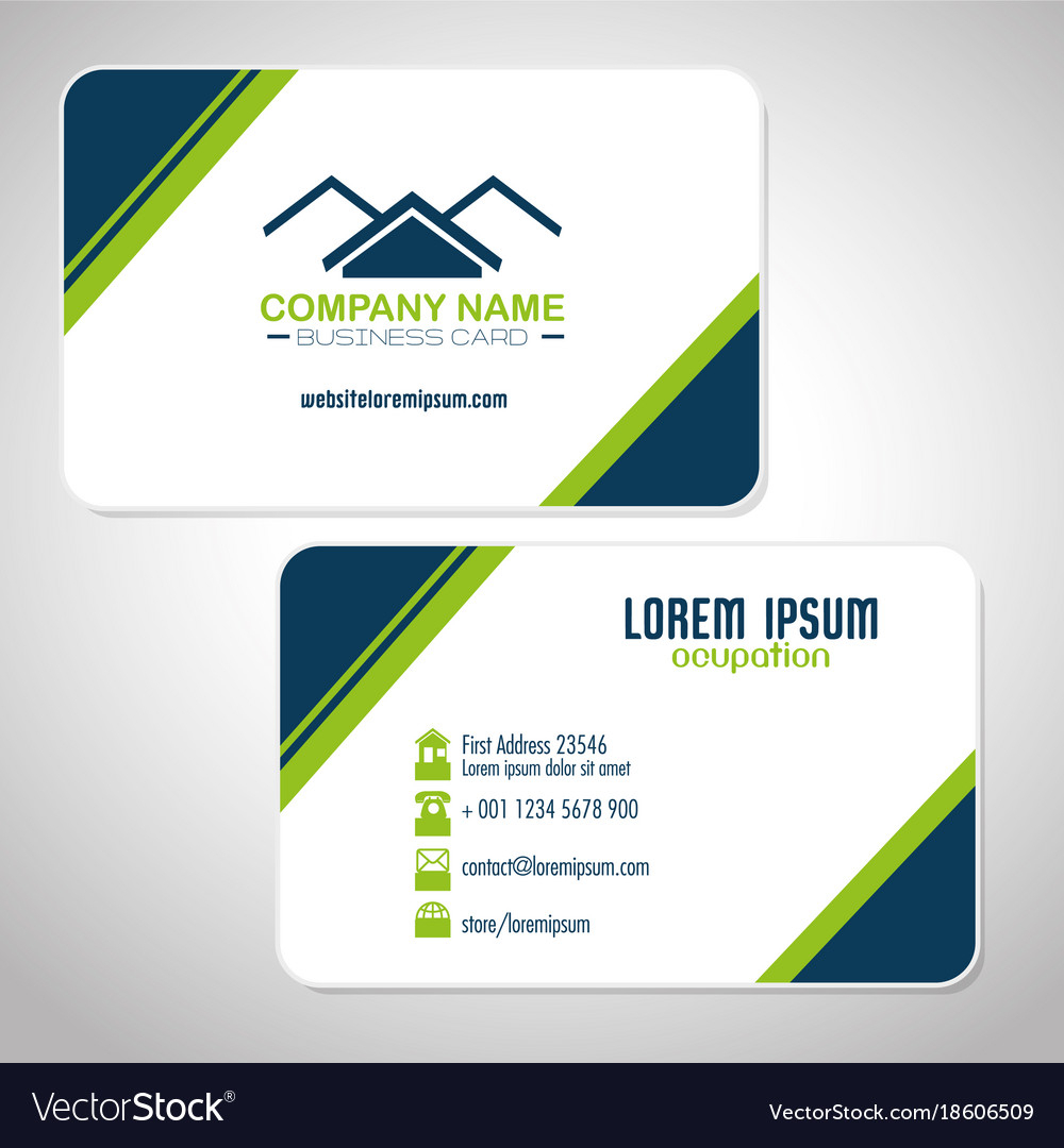 Creative Corporate Business Card Templates For Company Business Cards Templates