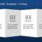 Creative Folder Paper With 4 Fold Brochure – Slidemodel Regarding 4 Panel Brochure Template