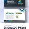 Creative Painting Business Card Corporate Identity Template For Portrait Id Card Template