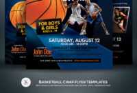 Creative Ready Made Sports Camp Flyer Templates | Entheosweb with Basketball Camp Brochure Template