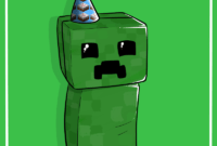 Creeper Birthday Cardlucieniibi.deviantart On within Minecraft Birthday Card Template