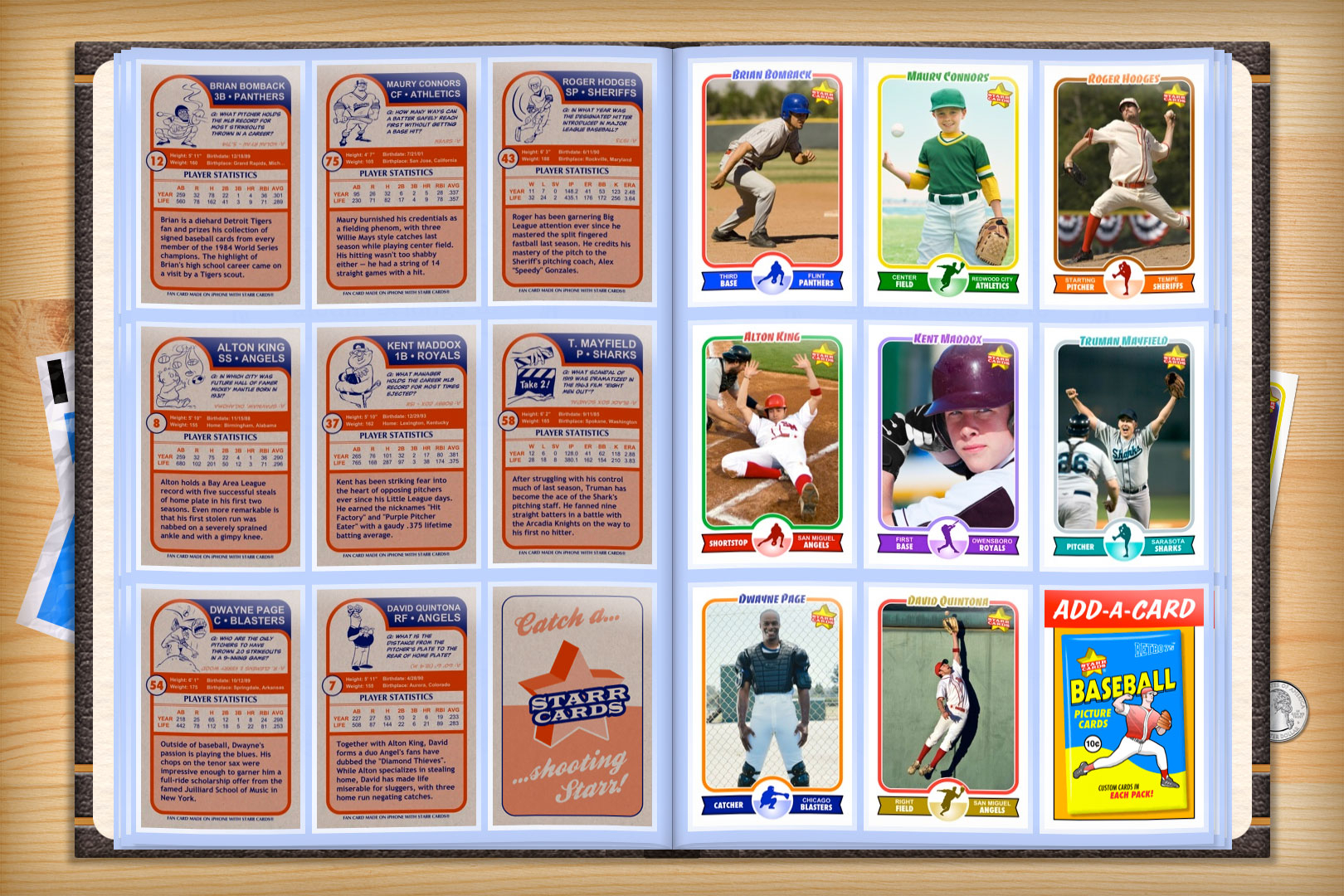 Custom Baseball Cards – Retro 75™ Series Starr Cards Intended For Custom Baseball Cards Template