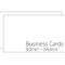 Custom Design Business Card Template 90Mm X 50Mm Design With Custom Playing Card Template